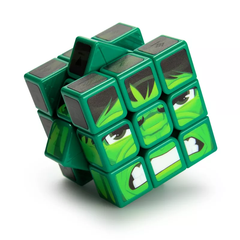 Spin Master Rubik's - Cubers 3x3 Hulk, juego de habilidad