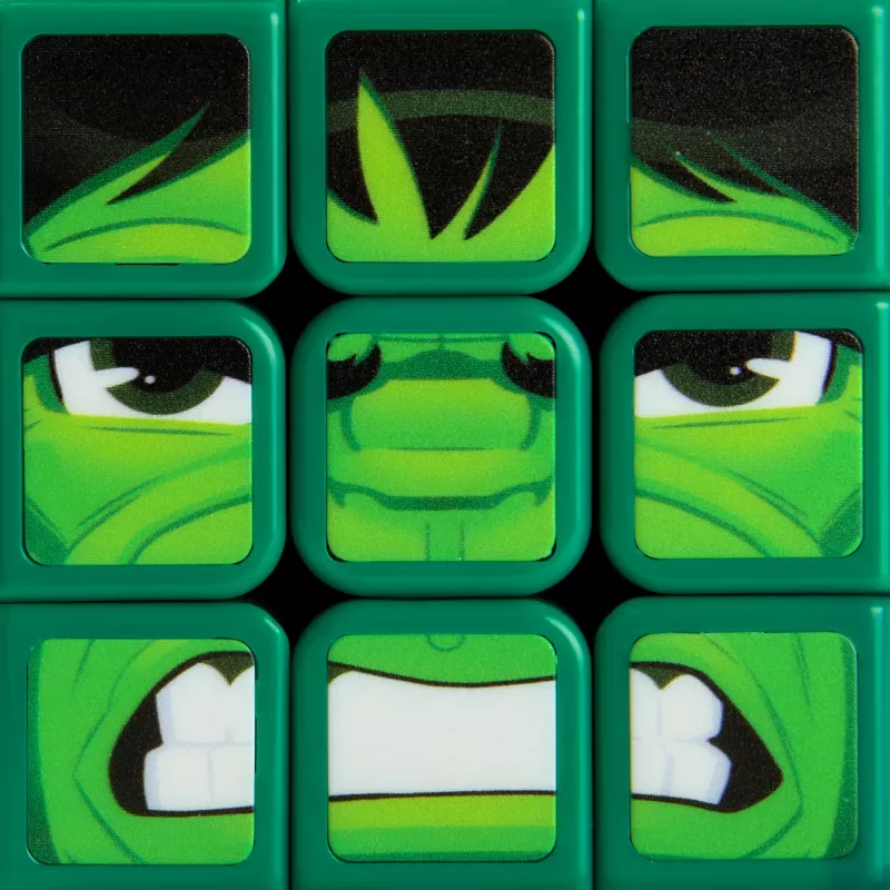 Spin Master Rubik's - Cubers 3x3 Hulk, juego de habilidad