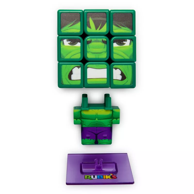 Spin Master Rubik's - Cubers 3x3 Hulk, juego de habilidad