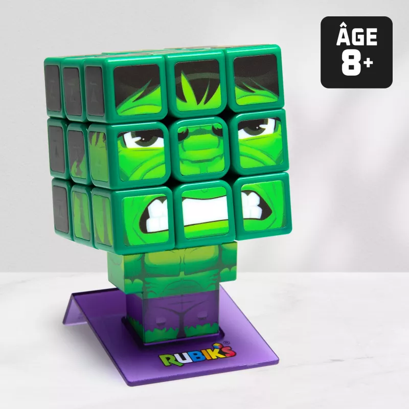 Spin Master Rubik's - Cubers 3x3 Hulk, juego de habilidad
