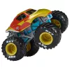 Monster Jam, Marvel Iron Man Vs. War Machine oficial camiones monstruo de fundición, escala 1:64, juguete para niños y niñas a partir de 3 años