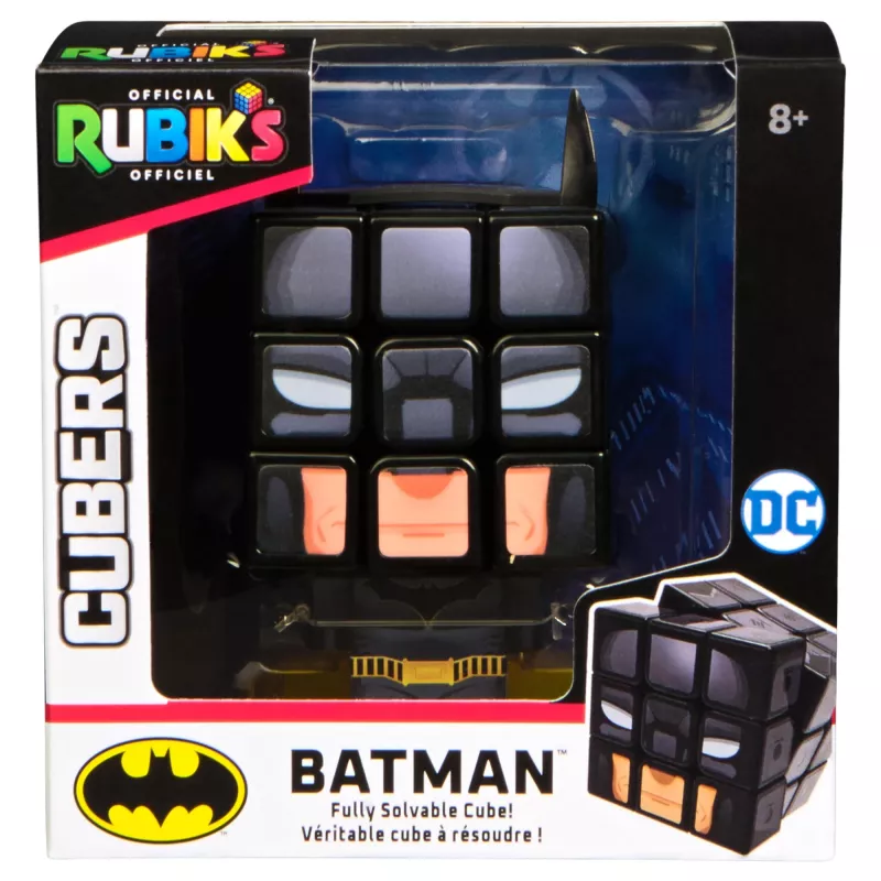 Cubo de Rubik 3x3 puzzle spinmaster — diseño Batman