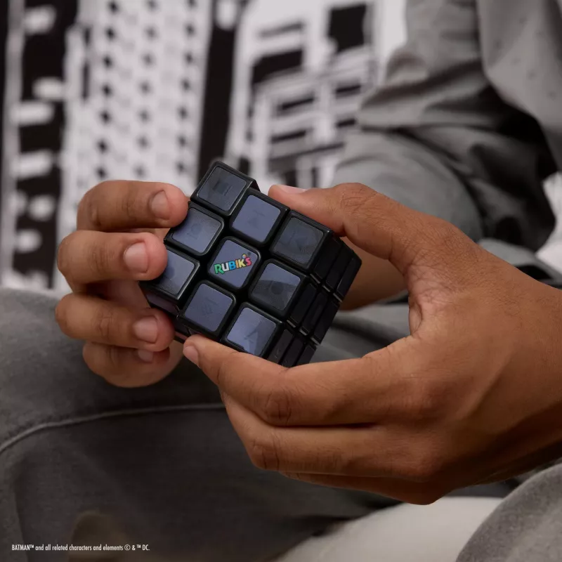 Cubo de Rubik 3x3 puzzle spinmaster — diseño Batman