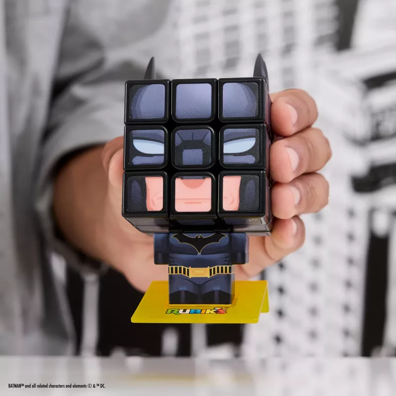 Cubo de Rubik 3x3 puzzle spinmaster — diseño Batman