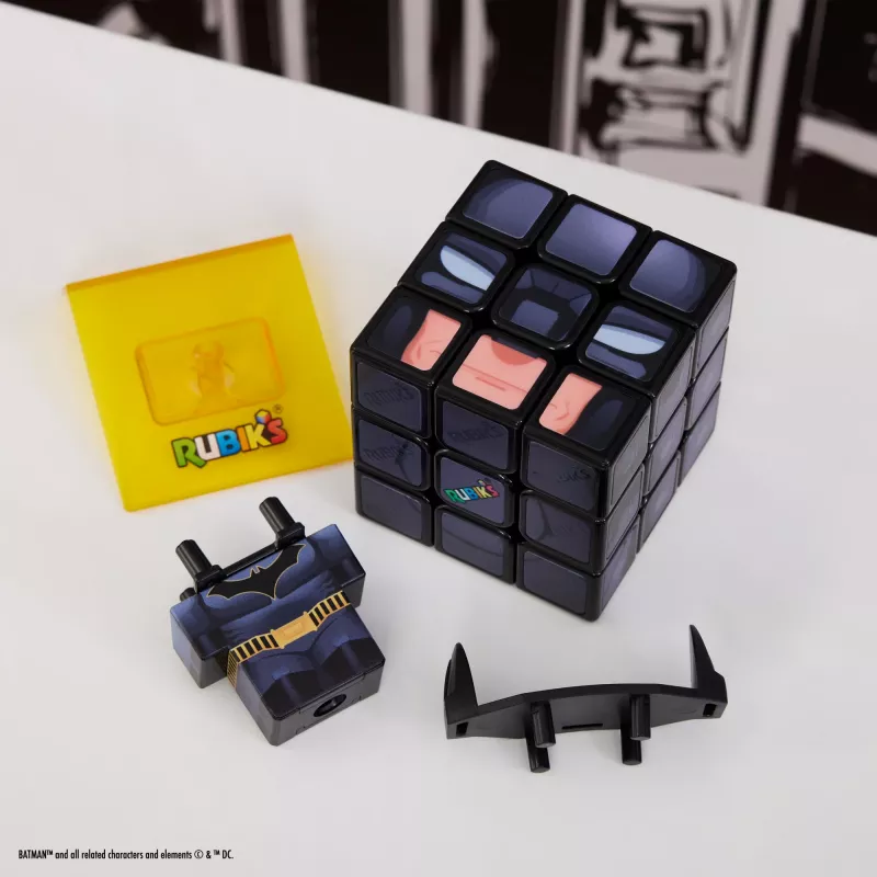 Cubo de Rubik 3x3 puzzle spinmaster — diseño Batman