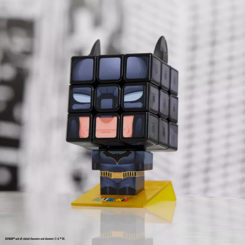 Cubo de Rubik 3x3 puzzle spinmaster — diseño Batman