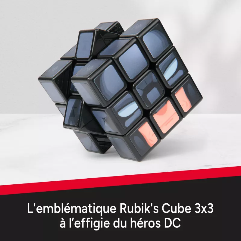 Cubo de Rubik 3x3 puzzle spinmaster — diseño Batman
