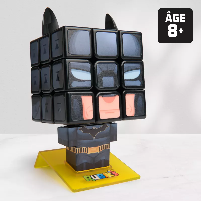 Cubo de Rubik 3x3 puzzle spinmaster — diseño Batman