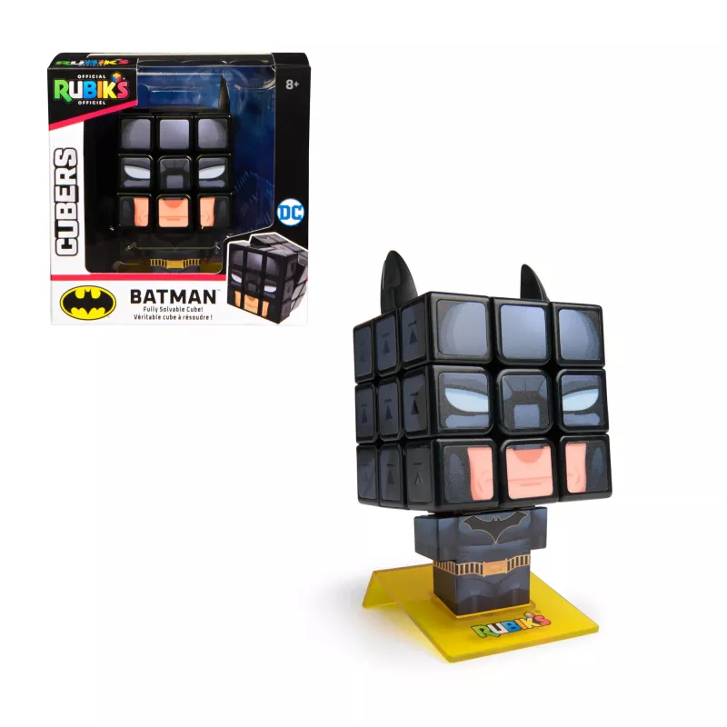 Cubo de Rubik 3x3 puzzle spinmaster — diseño Batman