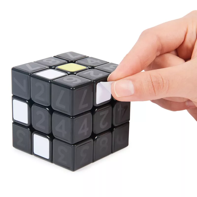 Rubik's Coach Cube, aprende a resolver el cubo 3x3 con pegatinas, instrucciones y vídeos | juguete antiestrés fidget | cubo fidget para adultos | a partir de 8 años