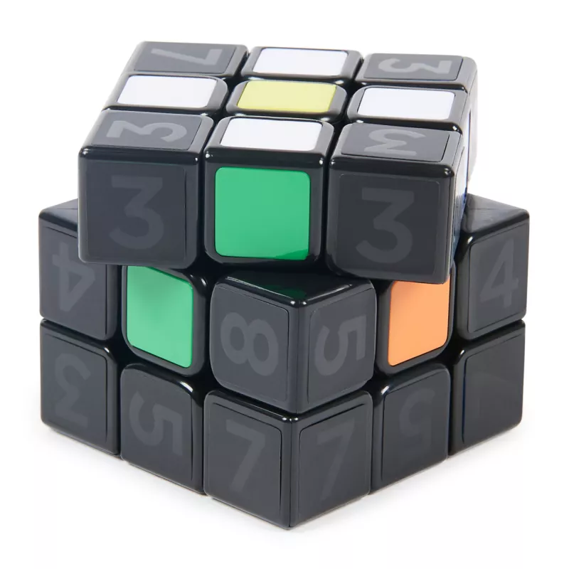 Rubik's Coach Cube, aprende a resolver el cubo 3x3 con pegatinas, instrucciones y vídeos | juguete antiestrés fidget | cubo fidget para adultos | a partir de 8 años