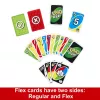 Juego de cartas MATTEL Games UNO Flex — juego de descarte, edad 7+