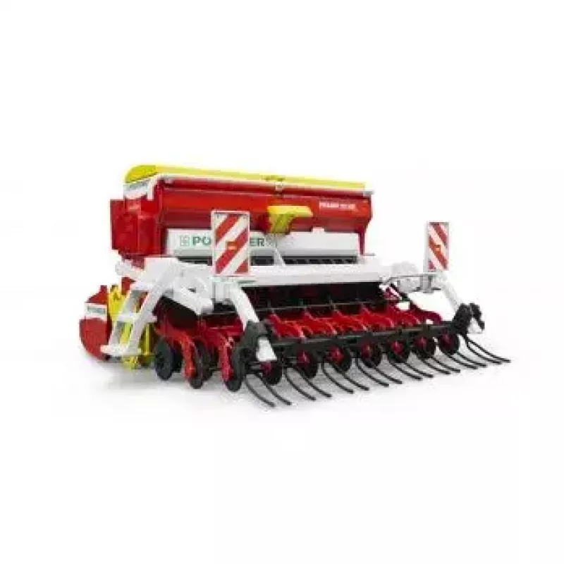 Accesorio de juguete BRUDER Pöttinger Vitasem 302ADD pieza de modelismo, plástico, rojo/blanco/amarillo