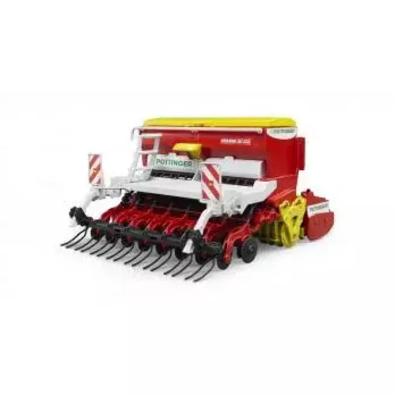 Accesorio de juguete BRUDER Pöttinger Vitasem 302ADD pieza de modelismo, plástico, rojo/blanco/amarillo