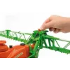 Accesorio para modelo BRUDER Amazone UX 5200 a escala — pieza de plástico verde y naranja