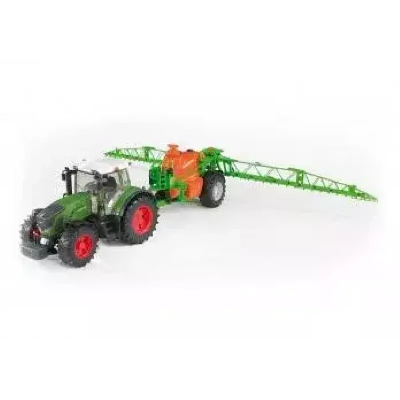 Accesorio para modelo BRUDER Amazone UX 5200 a escala — pieza de plástico verde y naranja