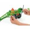 Accesorio para modelo BRUDER Amazone UX 5200 a escala — pieza de plástico verde y naranja