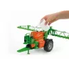Accesorio para modelo BRUDER Amazone UX 5200 a escala — pieza de plástico verde y naranja