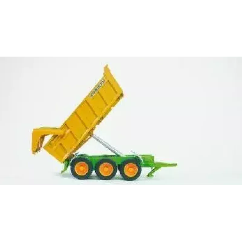 Bruder Joskin remolque volquete, 1:16, verde/amarillo