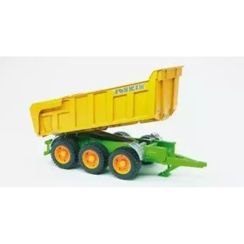 Bruder Joskin remolque volquete, 1:16, verde/amarillo