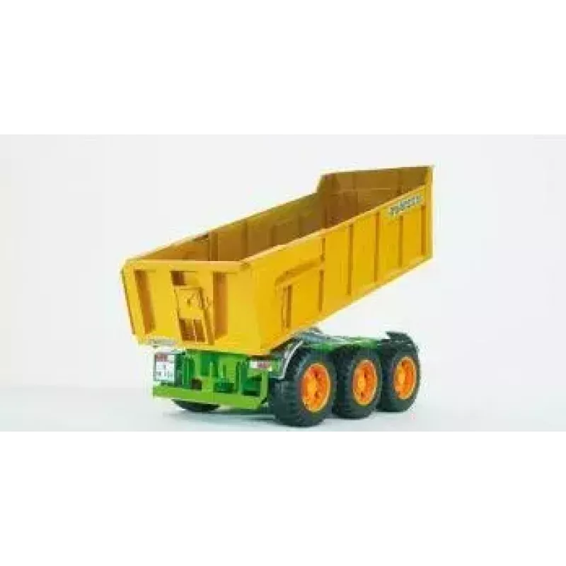 Bruder Joskin remolque volquete, 1:16, verde/amarillo