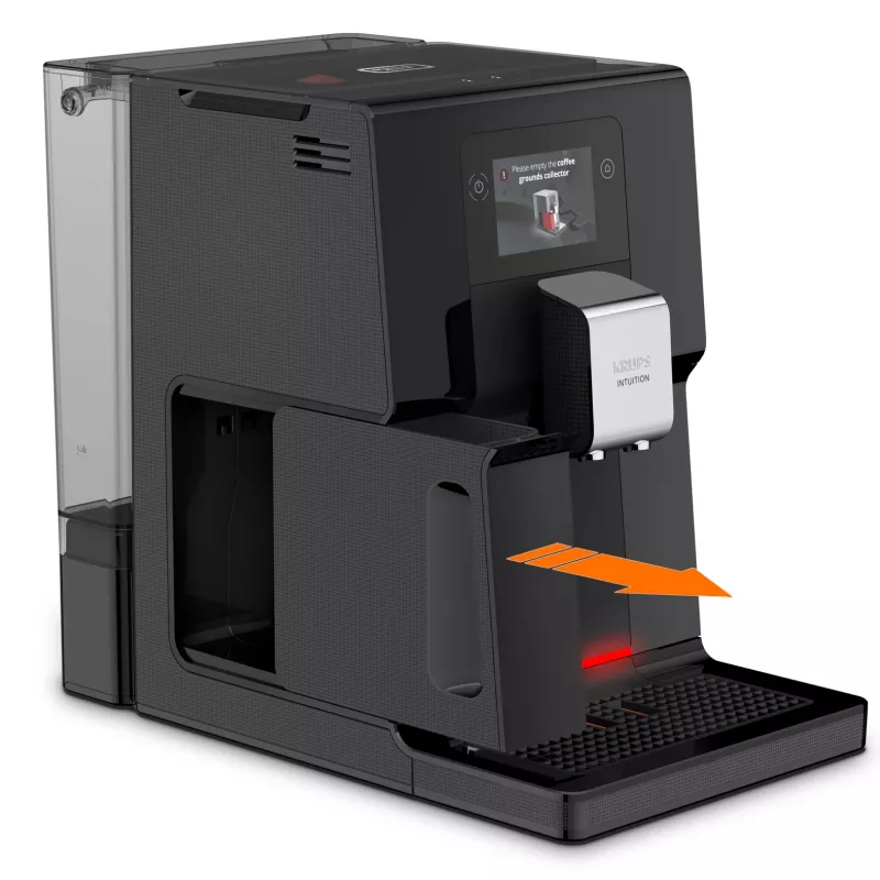 Krups Intuition Preference EA8738 cafetera superautomática, 3 l, negra