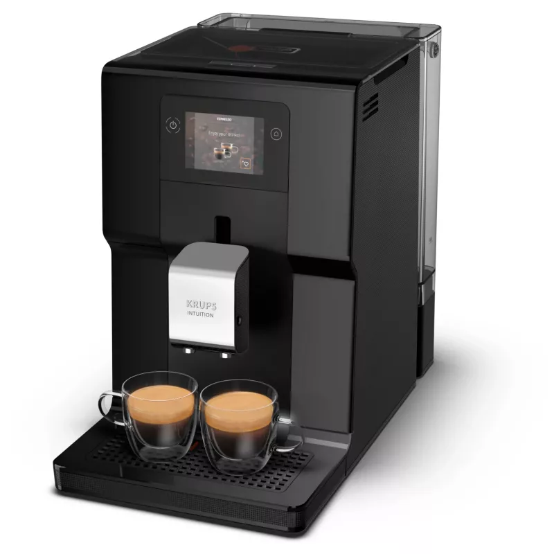 Krups Intuition Preference EA8738 cafetera superautomática, 3 l, negra