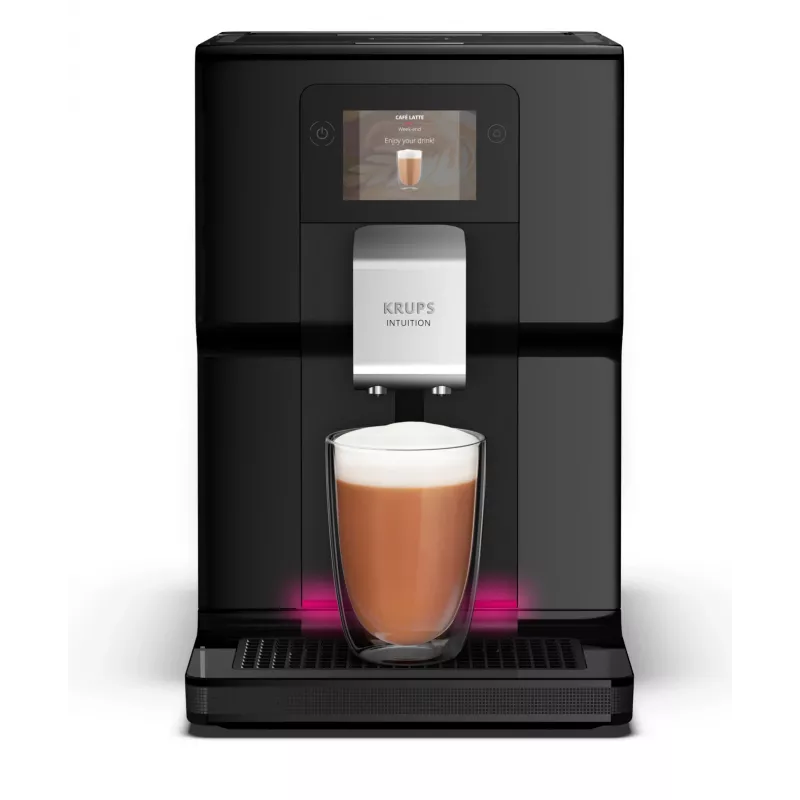 Krups Intuition Preference EA8738 cafetera superautomática, 3 l, negra