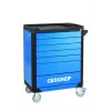 Gedore Workster Highline WHL-L7-TS-147 carro de herramientas, 147 herramientas, azul/negro