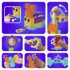 Set de construcción MEGA BLOKS Move 'n Groove Caterpillar de MATTEL — 30 piezas, plástico, multicolor, a partir de 1 año