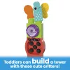 Set de construcción MEGA BLOKS Move 'n Groove Caterpillar de MATTEL — 30 piezas, plástico, multicolor, a partir de 1 año