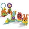 Set de construcción MEGA BLOKS Move 'n Groove Caterpillar de MATTEL — 30 piezas, plástico, multicolor, a partir de 1 año