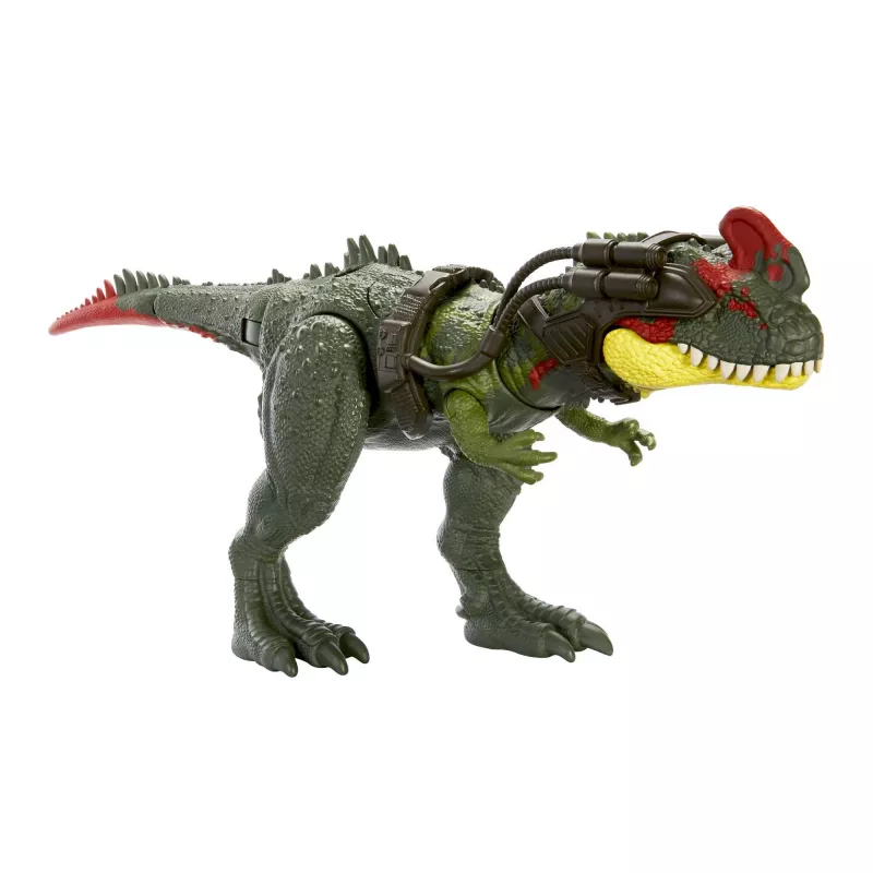 Jurassic World GIGANTIC TRACKERS Sinotyrannus verde rojo plástico 4+