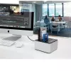Drive Dock USB-C, base de acoplamiento plata/negro