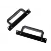 SilverStone SST-RA02B Kit de montaje en rack para cajas GD07/GD08/GD09/GD10, negro