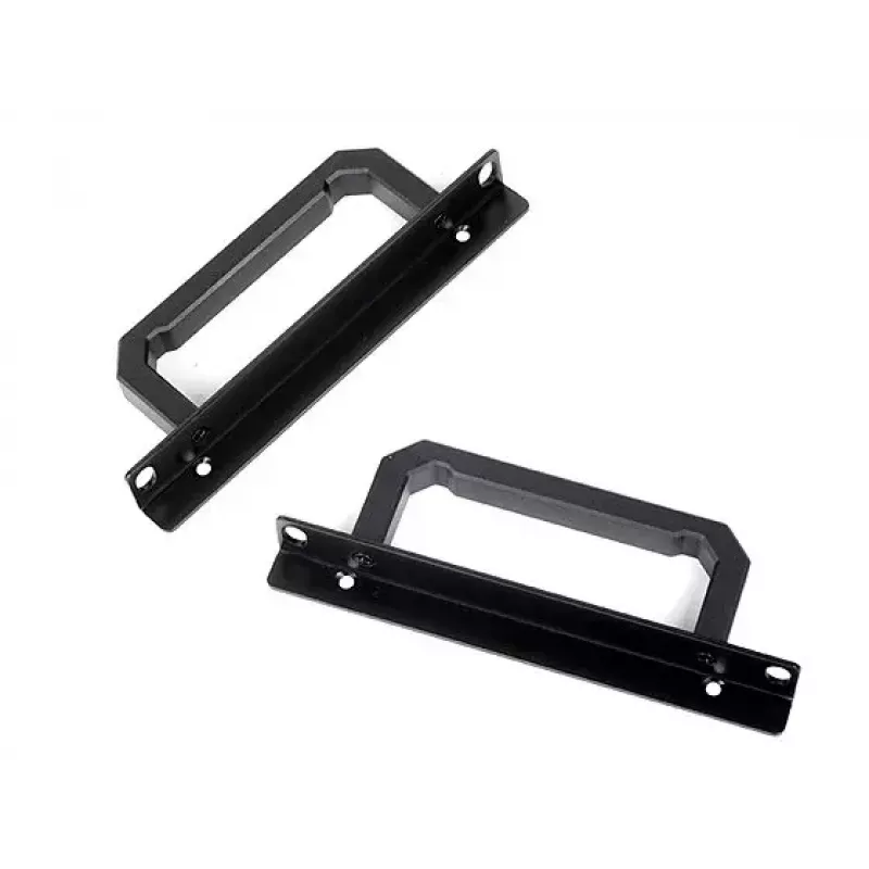 SilverStone SST-RA02B Kit de montaje en rack para cajas GD07/GD08/GD09/GD10, negro
