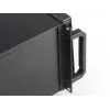 SilverStone SST-RA02B Kit de montaje en rack para cajas GD07/GD08/GD09/GD10, negro
