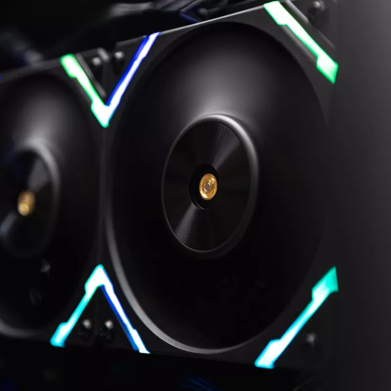 Refrigeración líquida todo en uno VALKYRIE Dragonfang 360 ARGB negra