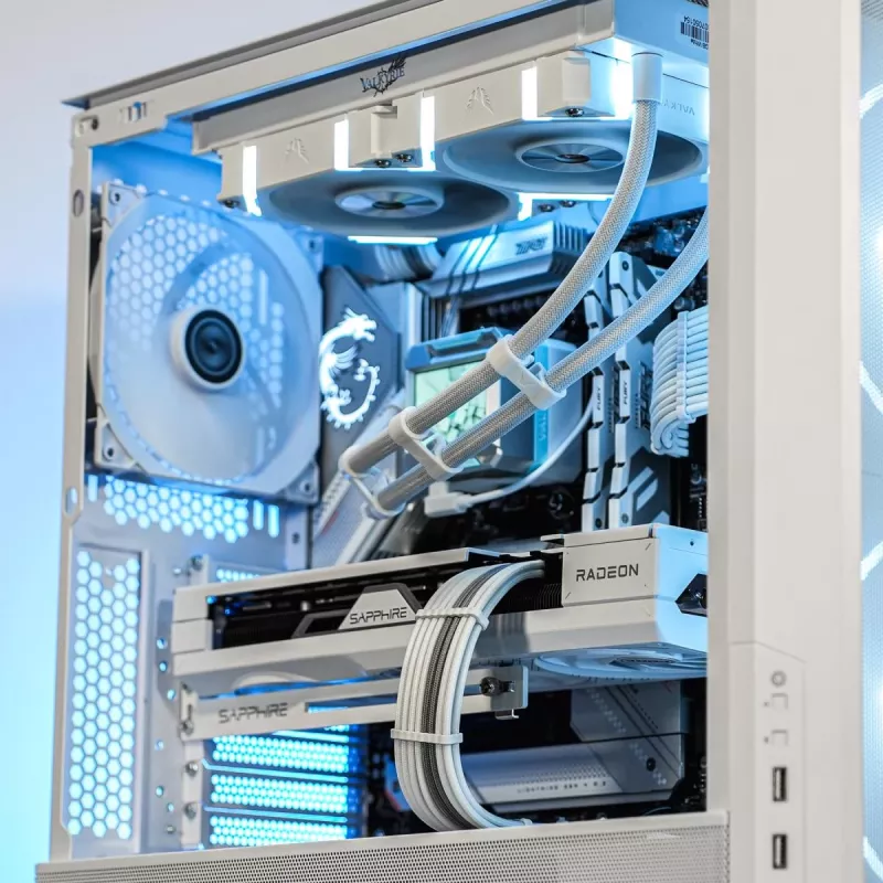 Refrigeración líquida todo en uno VALKYRIE Syn 240 ARGB blanca