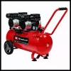 Einhell TE-AC 50 Silent 4020620 compresor de aire, 1500 W, 50 l, 8 bar, rojo/negro