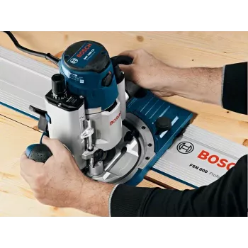 Bosch Professional FSN OFA 1600Z0000G adaptador de carril guía para fresadoras, aluminio, azul