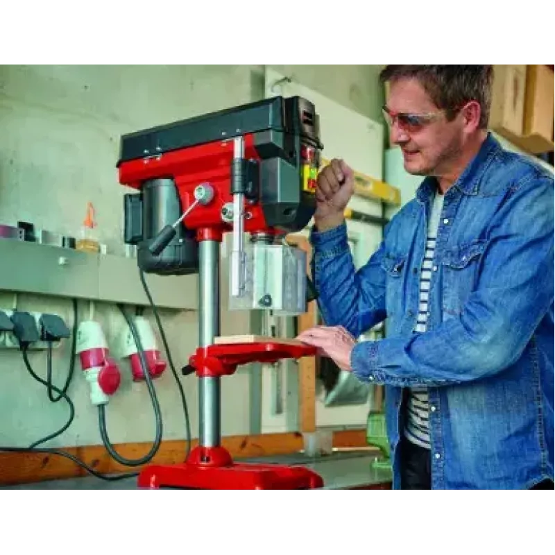 Taladro de columna Einhell TE-BD 550 E, 450 W, portabrocas B16, 450-2500 rpm