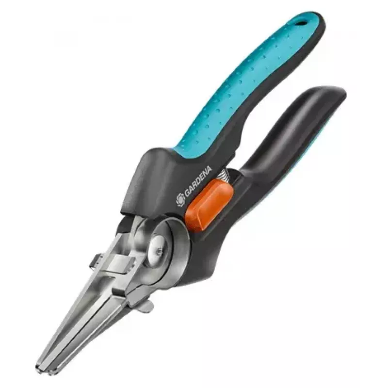 Tijera de podar Gardena GripCut 12213-20 mango de plástico negro verde hoja de acero inoxidable