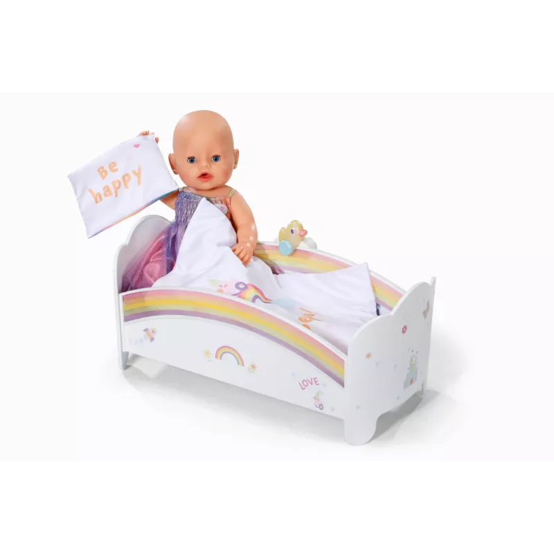 Zapf Creation BABY born Rainbow Bed 835999 muebles para muñecas