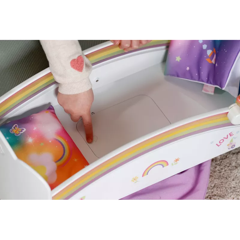 Zapf Creation BABY born Rainbow Bed 835999 muebles para muñecas