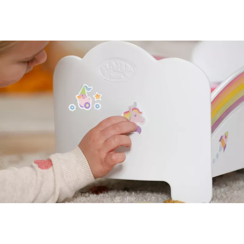 Zapf Creation BABY born Rainbow Bed 835999 muebles para muñecas