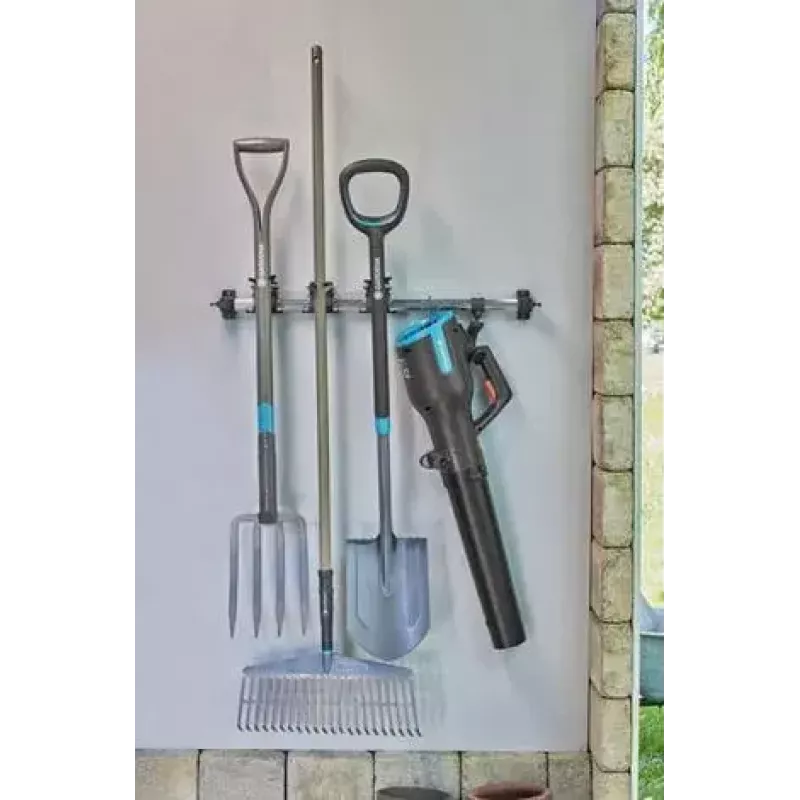 Gardena 3509-20 estante de almacenamiento para herramientas de jardín de pared plástico goma acero