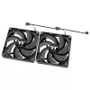 Ventilador para PC THERMALTAKE - CT140 - 14cm - Negro - pack de 2