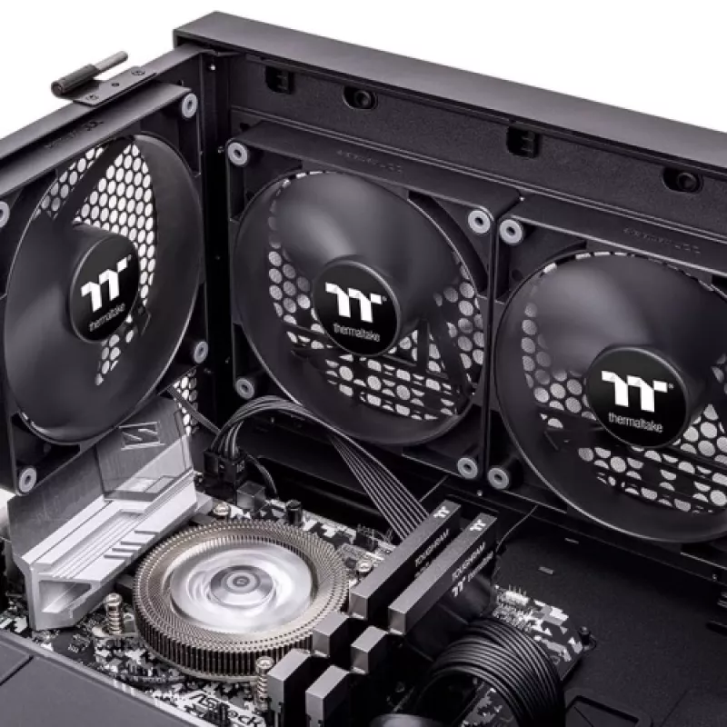 Ventilador para PC THERMALTAKE - CT140 - 14cm - Negro - pack de 2