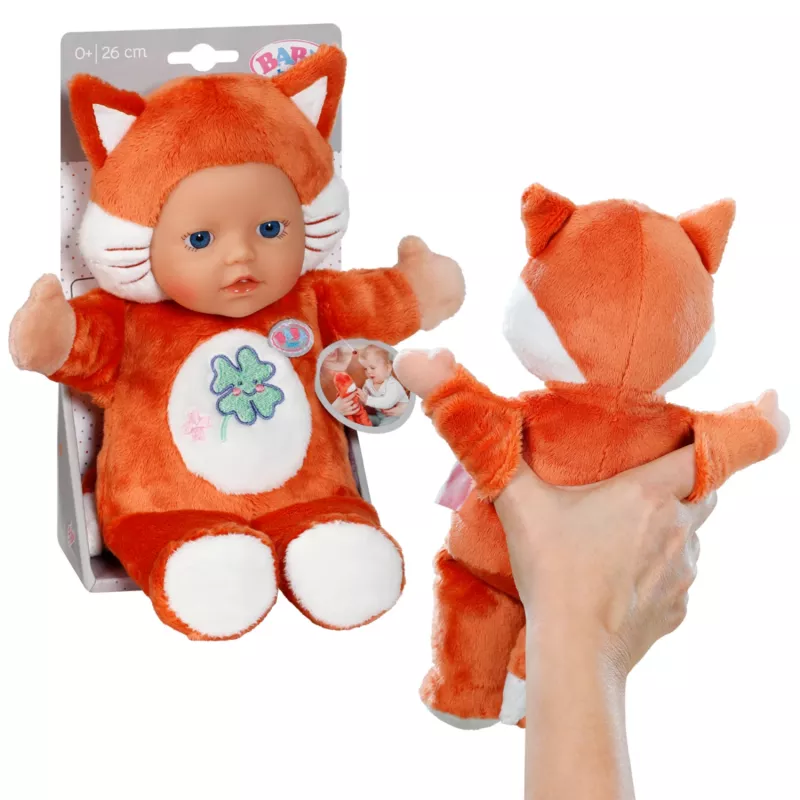 BABY born para bebés zorro 26cm, muñeco bebé, femenino, niño/niña, 260 mm, multicolor